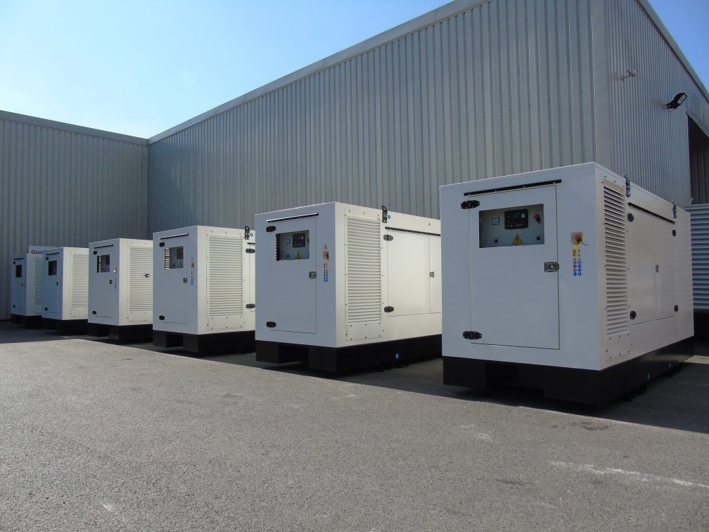 1st six Generators for major project off the production line