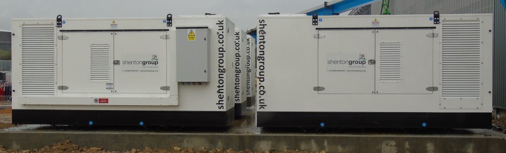 10 Generators on site for Yorkshire Distribution Centre