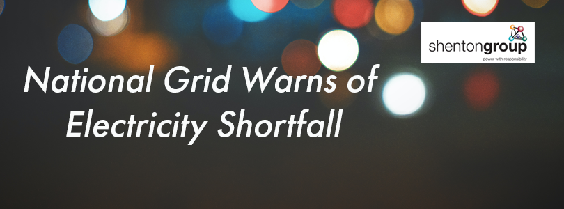 Backup Power Solutions When National Grid Suffers Shortfall