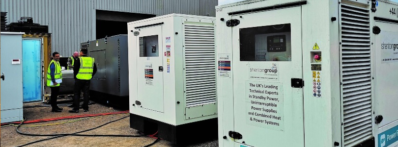 Shenton Group generators and engineers on site