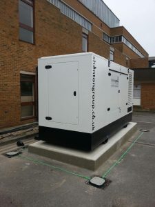 440kVA Generator awaiting cables